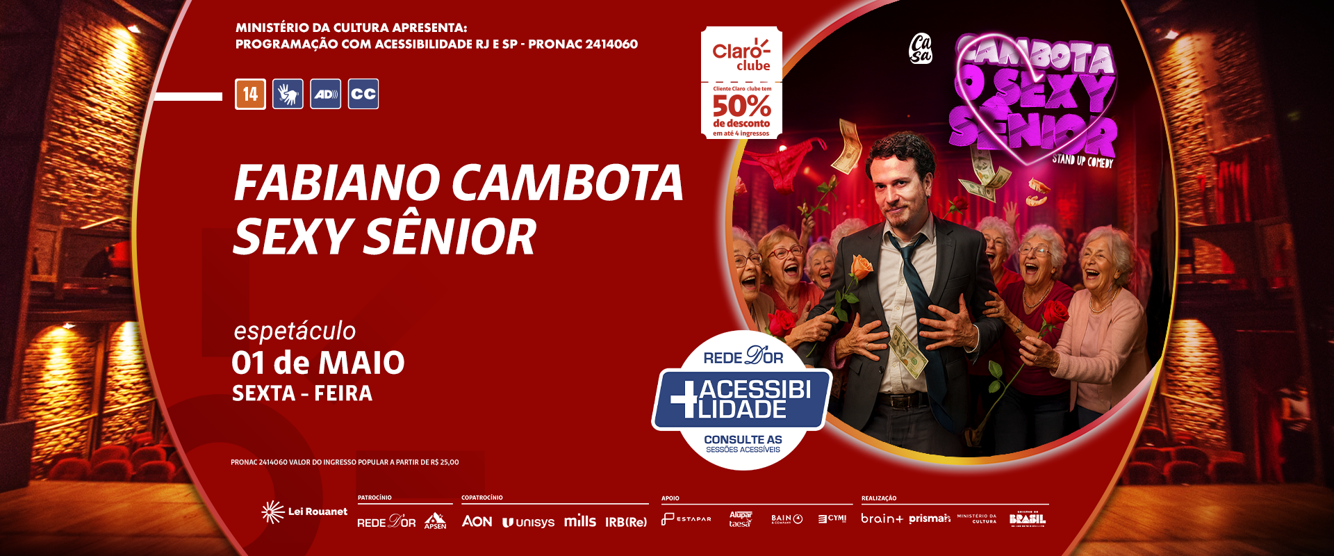 Fabiano Cambota – Sexy Sênior