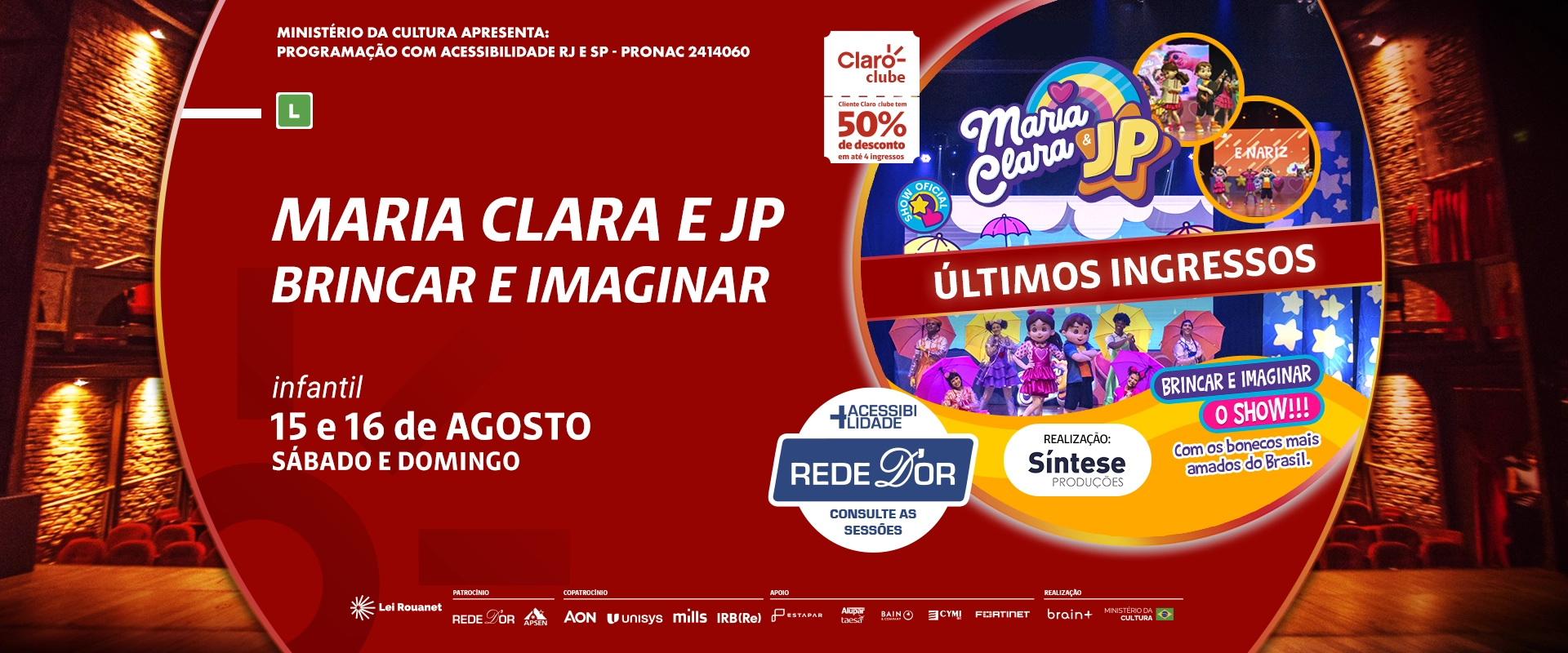 Maria Clara & JP - Brincar e Imaginar