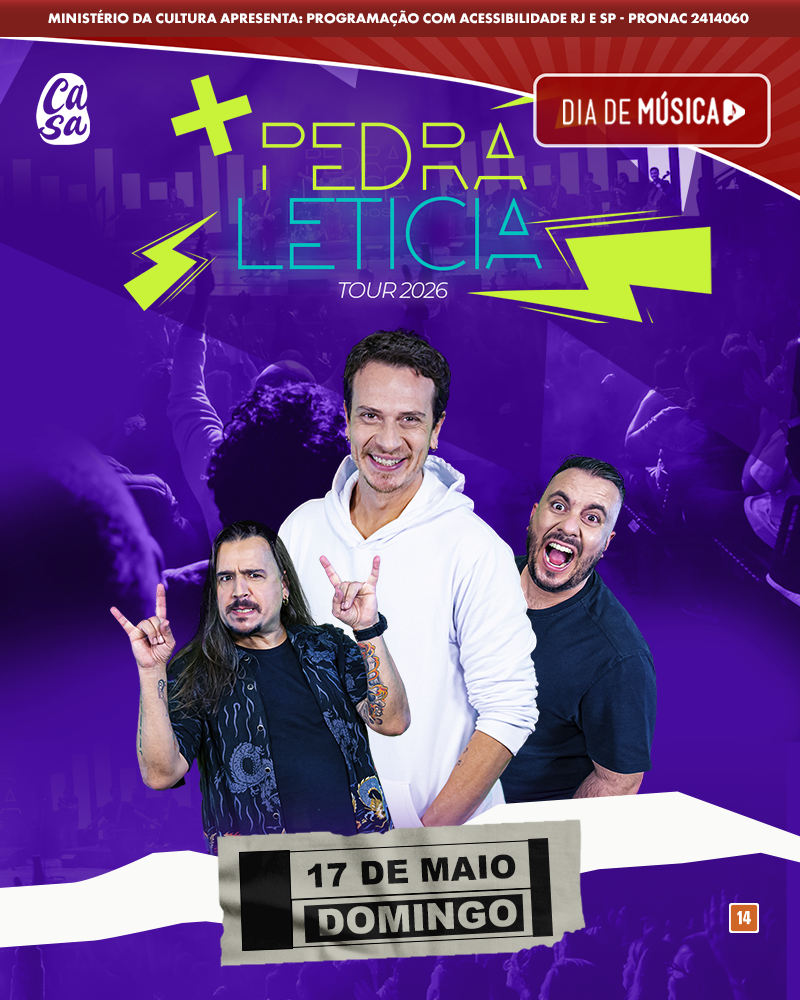 Pedra Letícia – Tour 2026