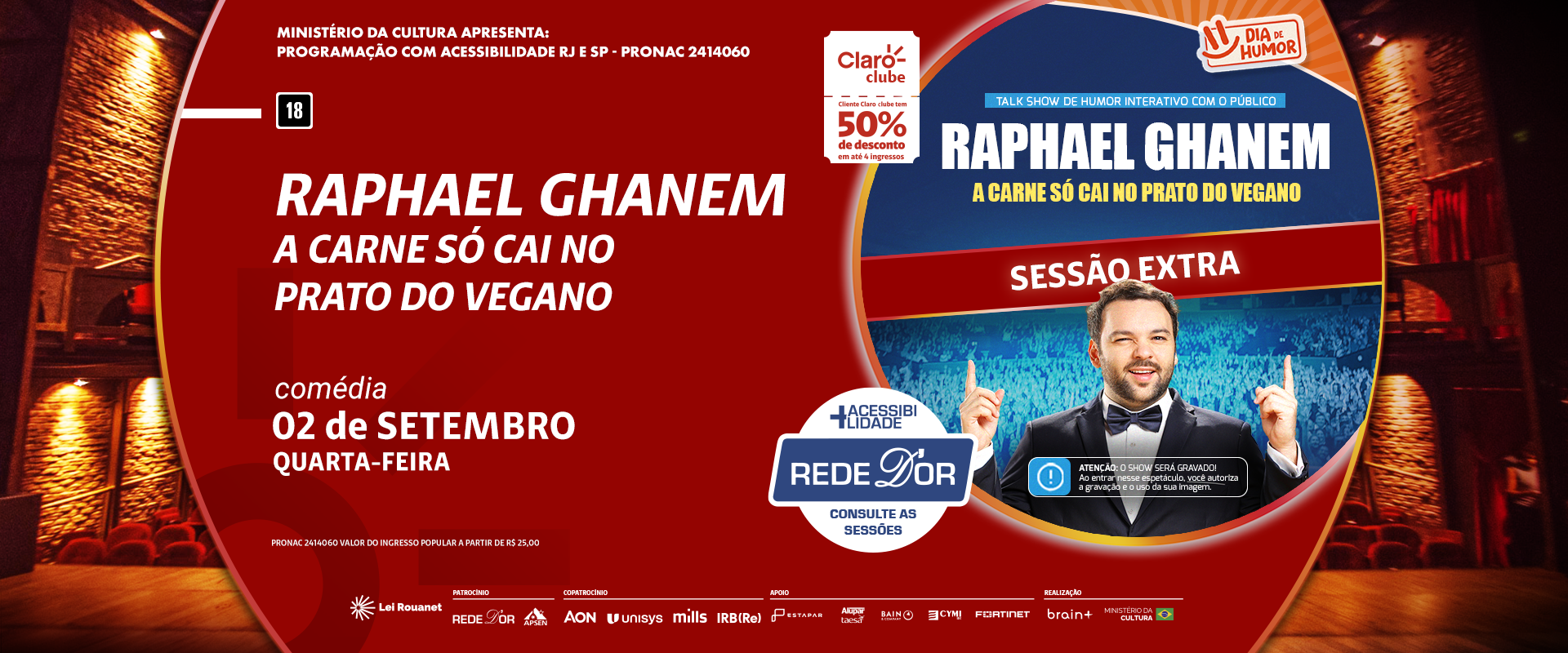 Raphael Ghanem - A Carne Só Cai No Prato Do Vegano