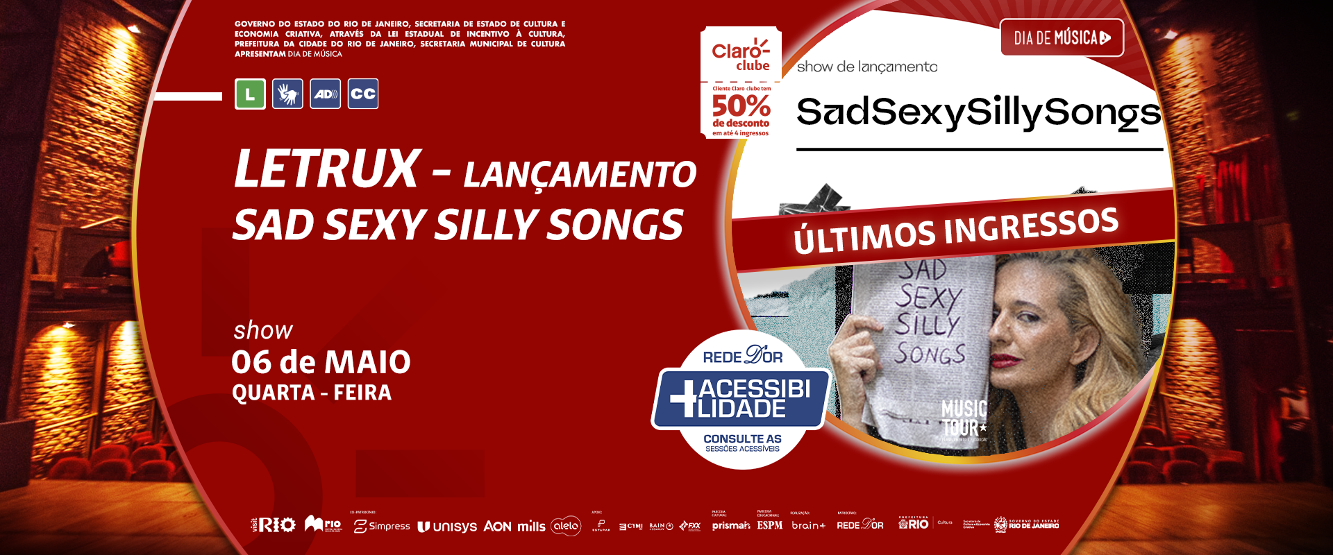 Letrux - Lançamento SadSexySillySongs
