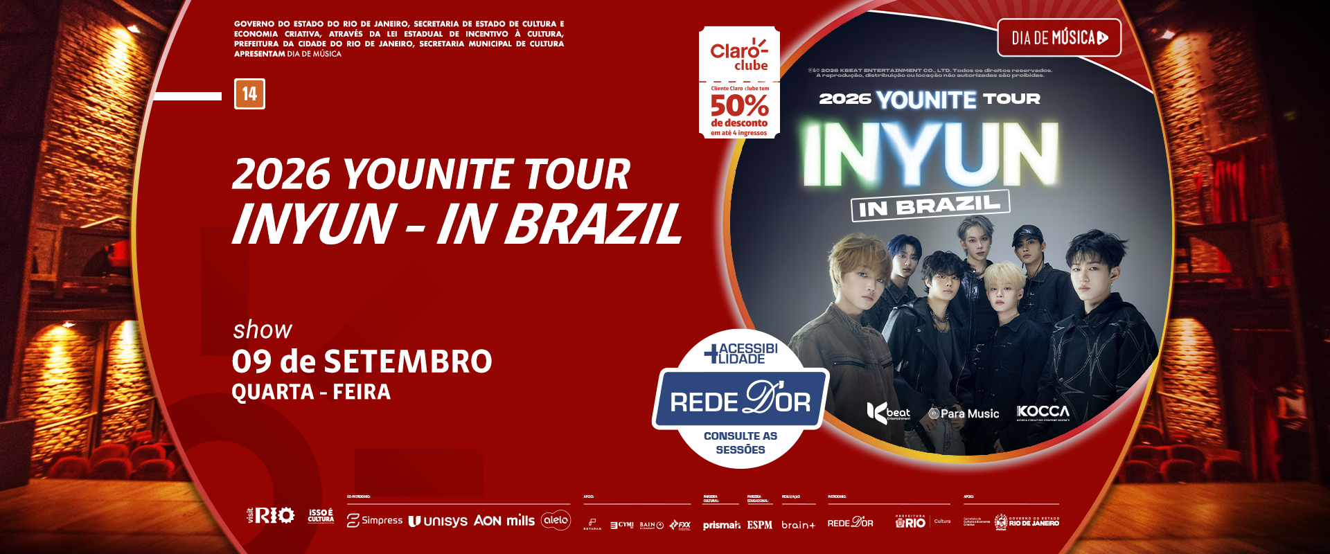 2026 Younite Tour (INYUN) - Rio de Janeiro