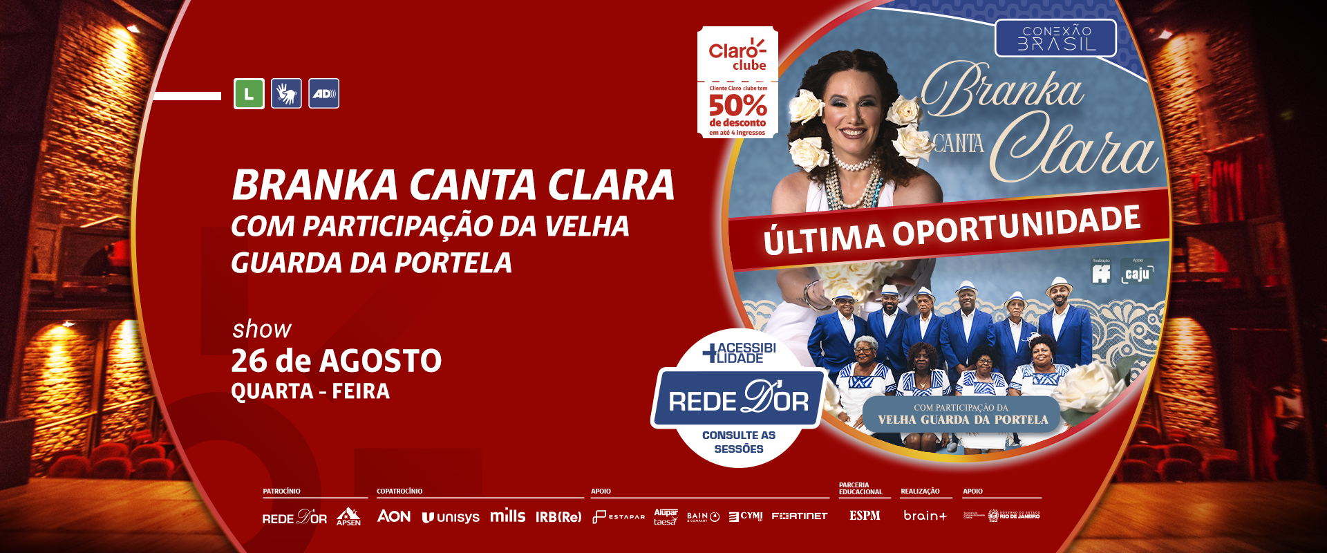Branka Canta Clara com Participação da Velha Guarda da Portela