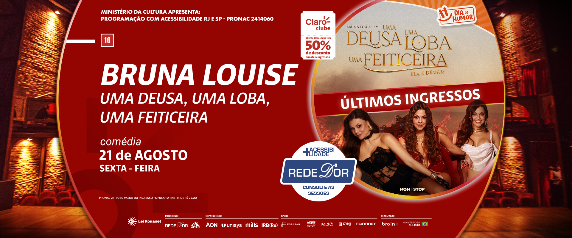 BRUNA LOUISE - Uma deusa, uma loba, uma feiticeira