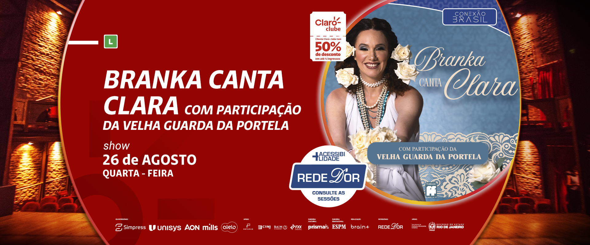 Branka Canta Clara com Participação da Velha Guarda da Porte
