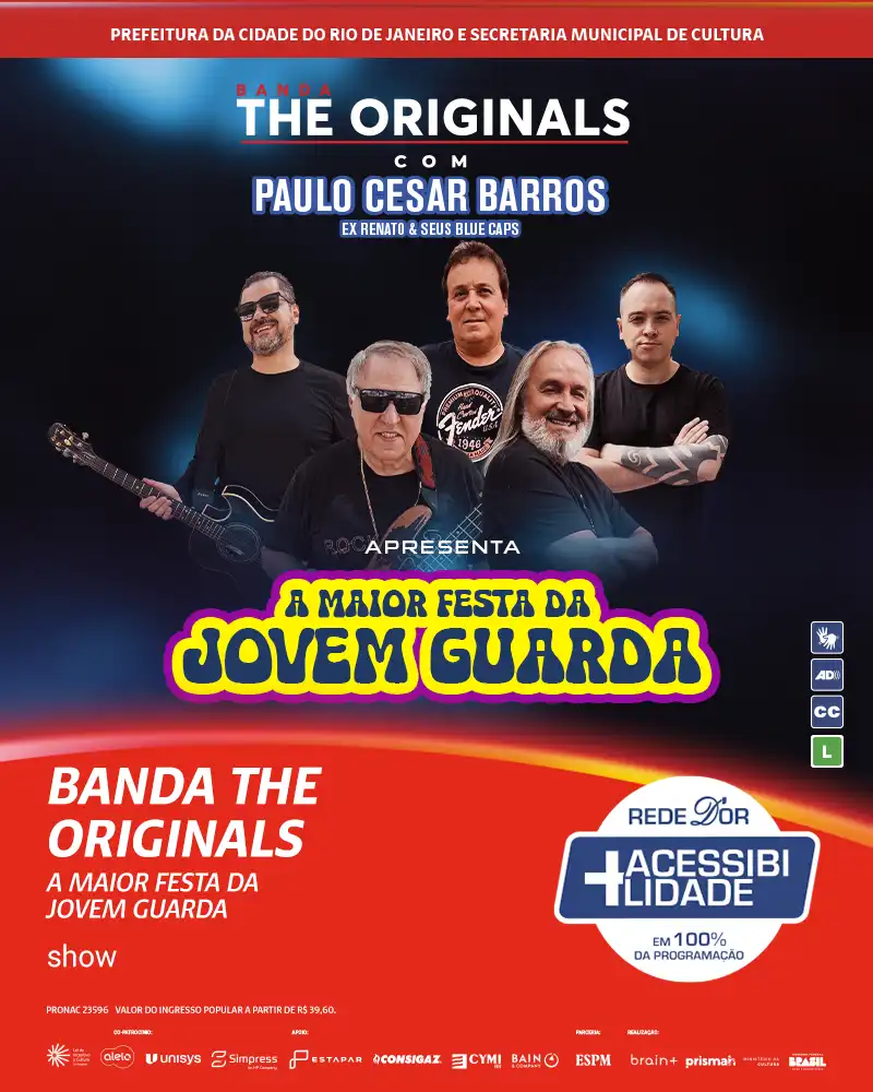 BANDA THE ORIGINALS – A MAIOR FESTA DA JOVEM GUARDA
