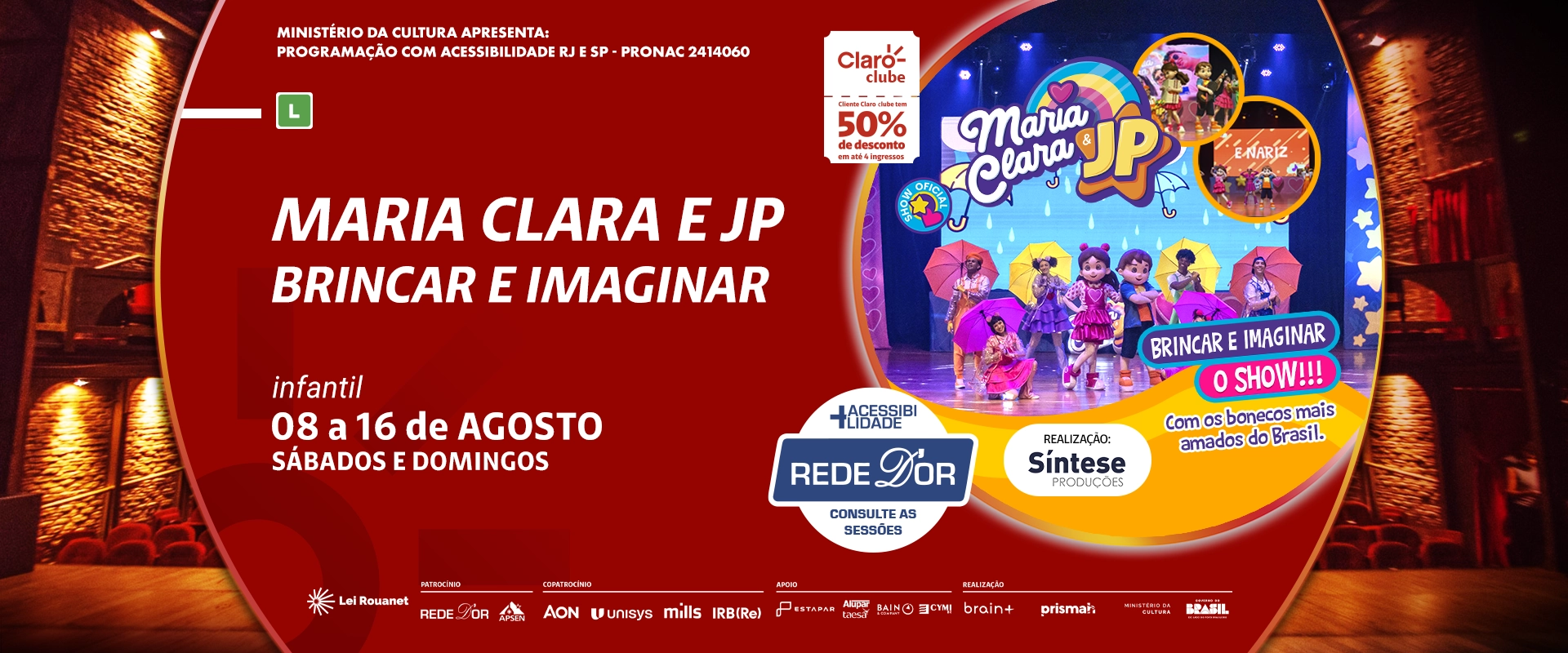 Maria Clara & JP - Brincar e Imaginar