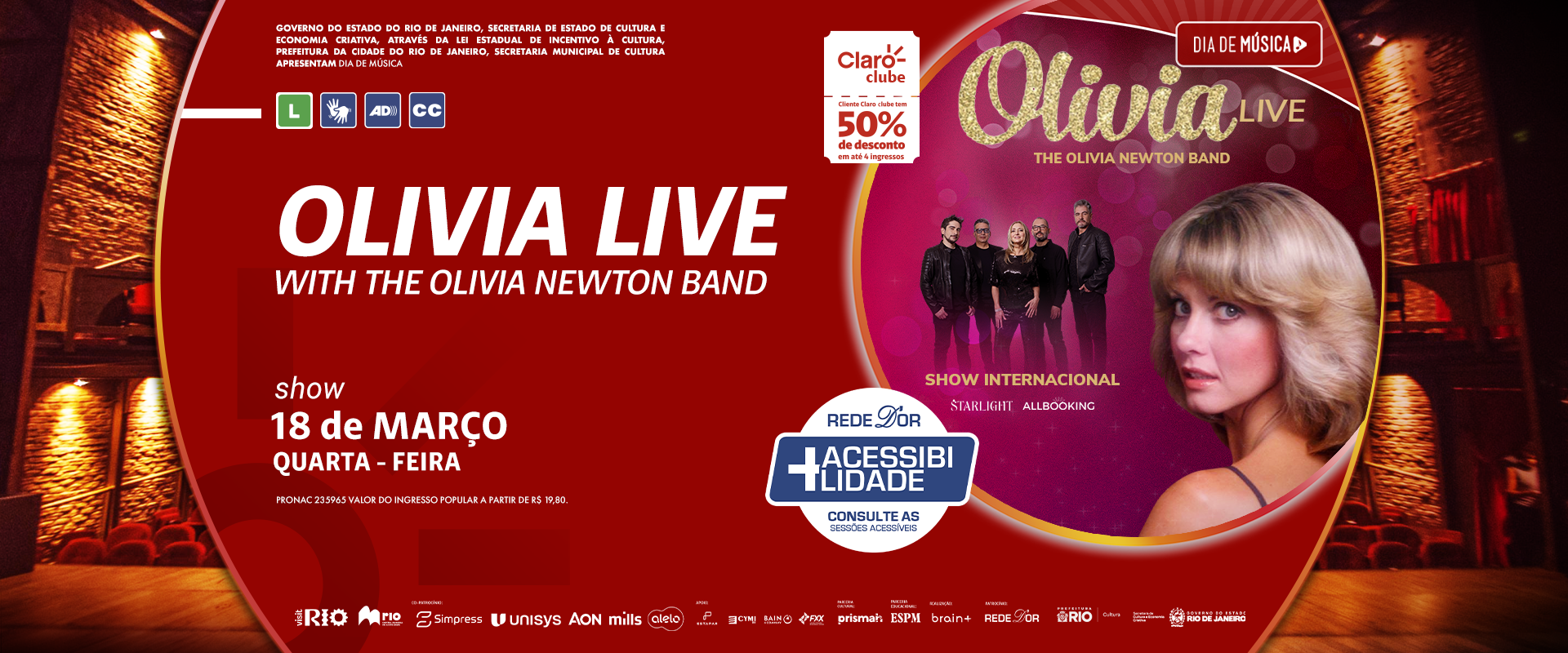 OLIVIA LIVE with The Olivia Newton Band