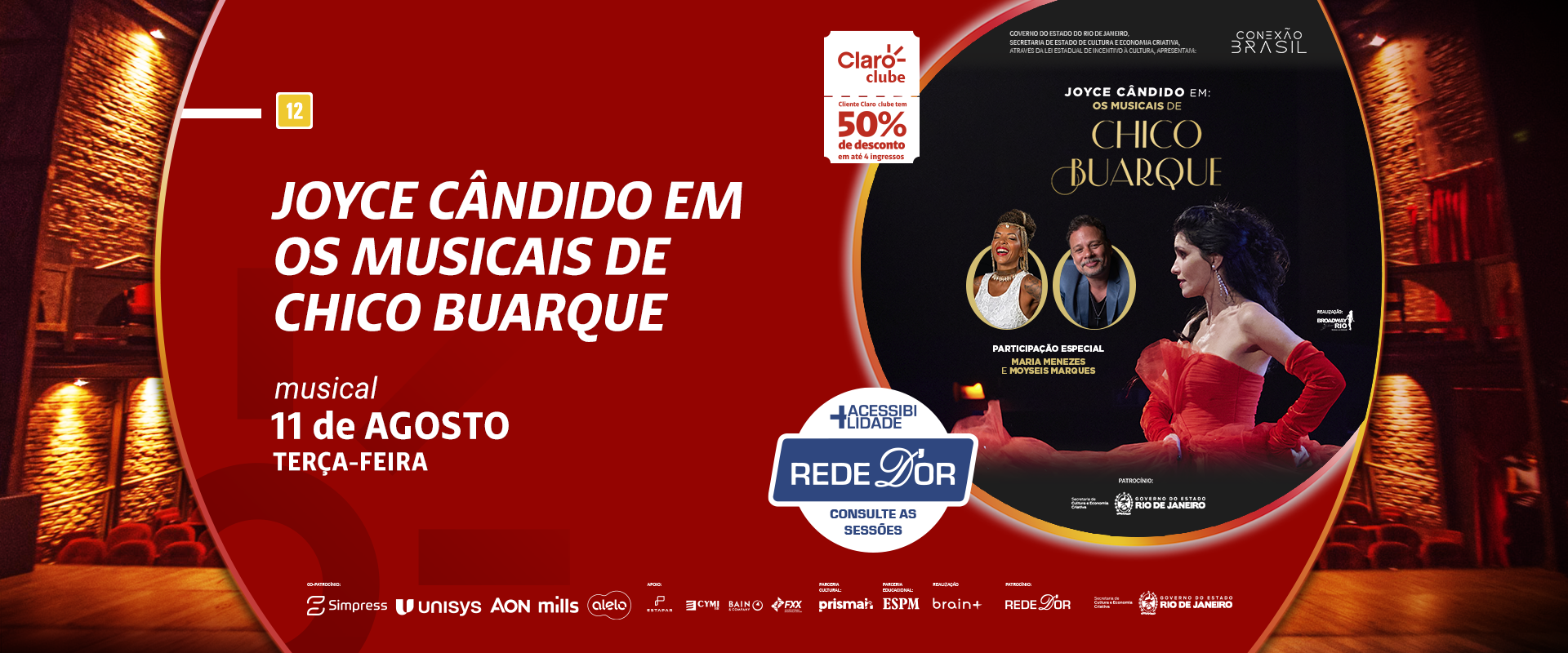 Joyce Cândido em Os Musicais de Chico Buarque - Part: Maria