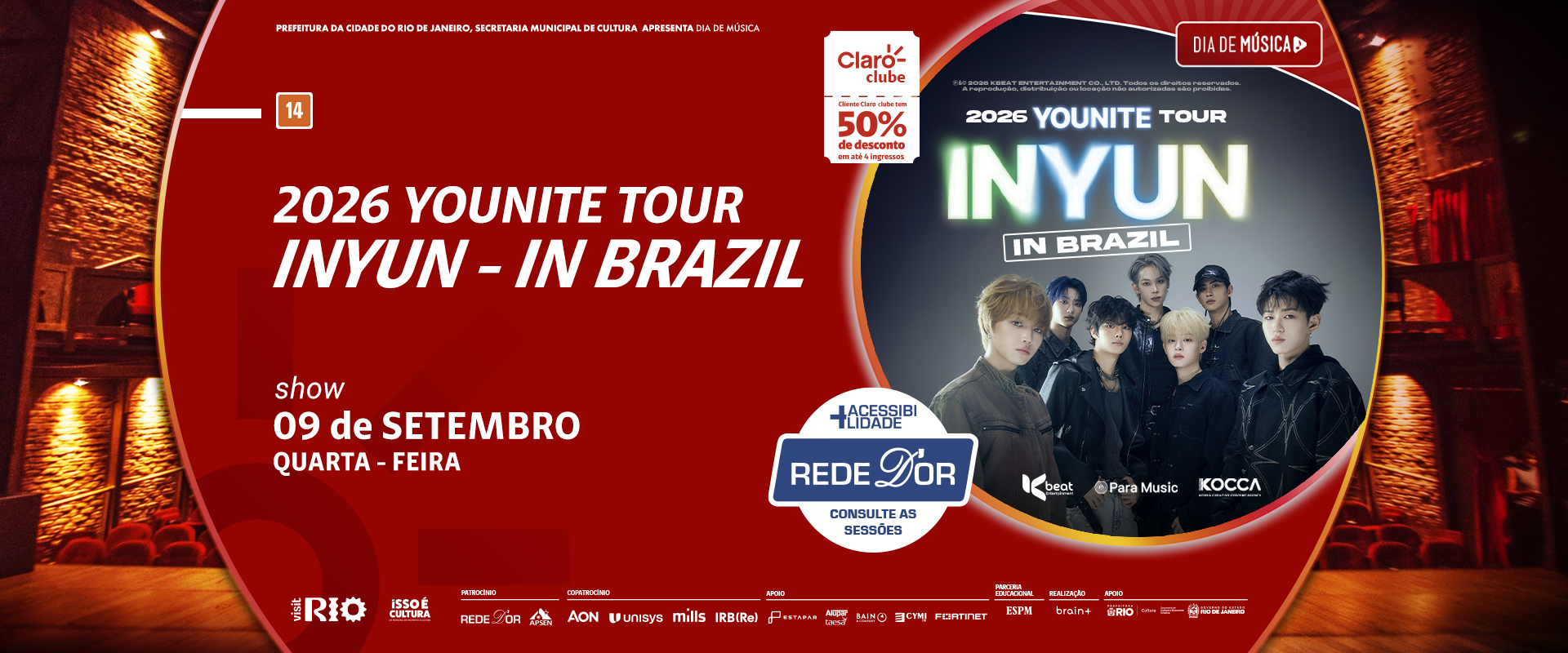2026 Younite Tour (INYUN) - Rio de Janeiro