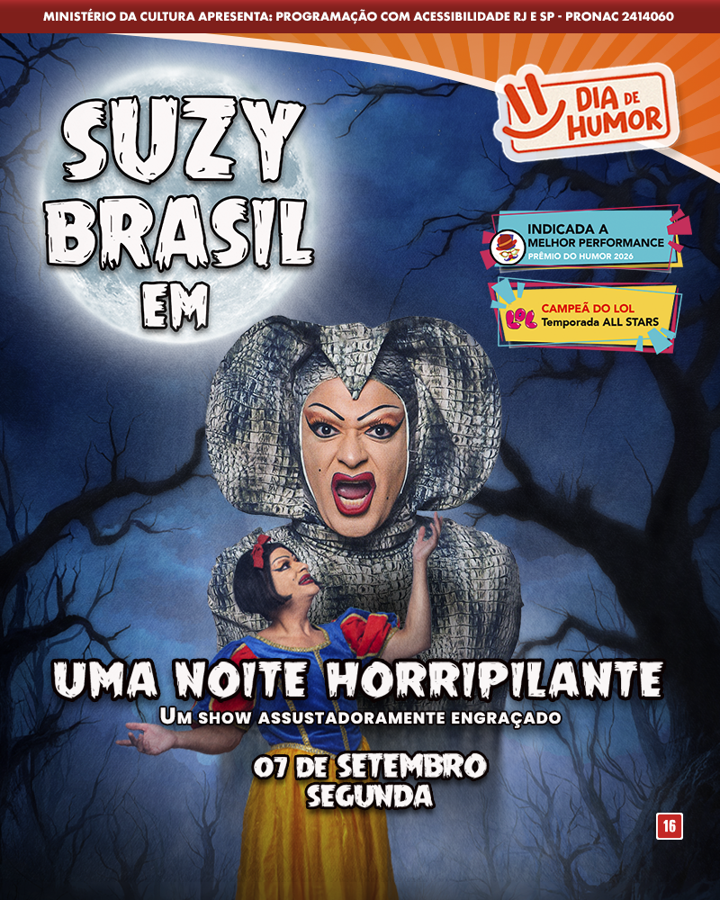 Suzy Brasil em Uma Noite Horripilante