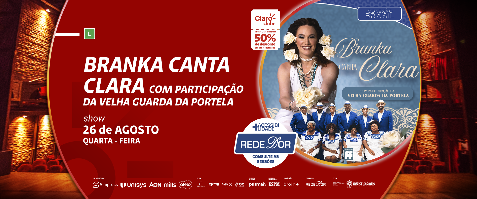 Branka Canta Clara com Participação da Velha Guarda da Porte