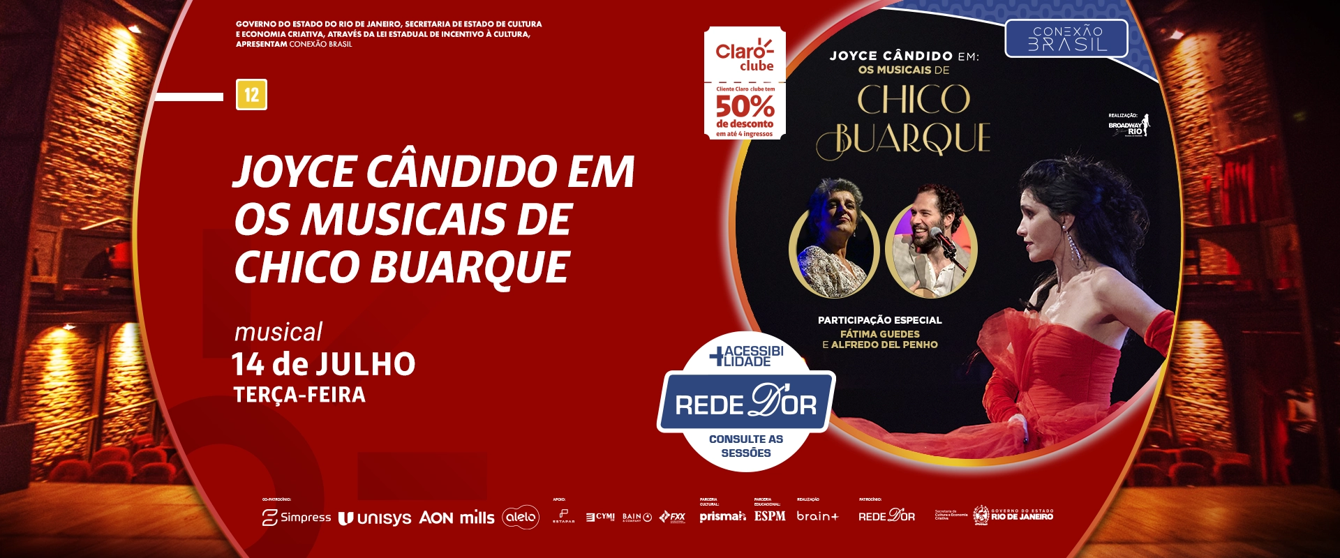 Joyce Cândido em Os Musicais de Chico Buarque - Part: Fátima