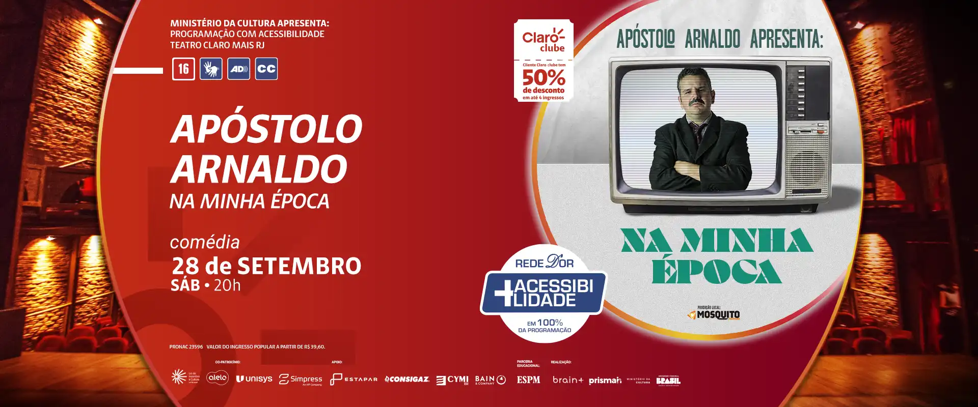 APÓSTOLO ARNALDO | NA MINHA ÉPOCA