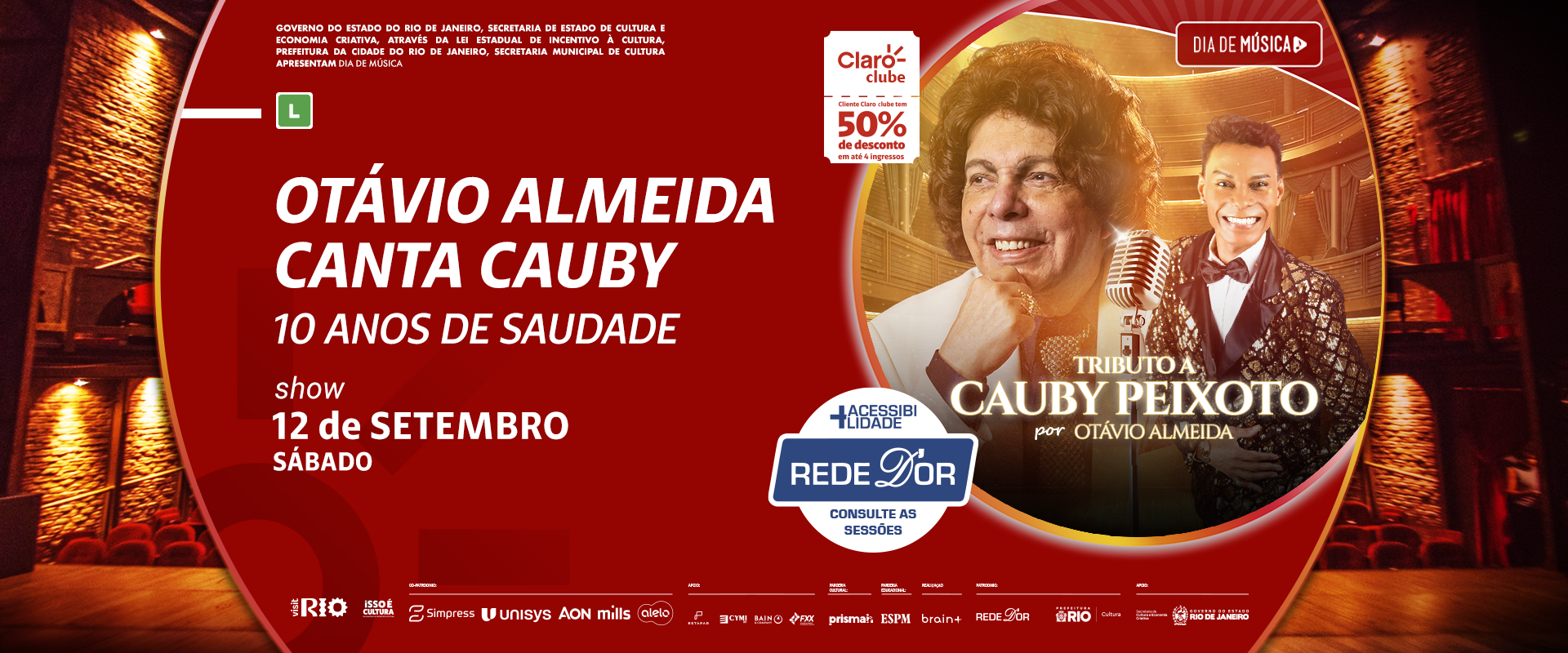 Otávio Almeida canta Cauby – 10 Anos de Saudade