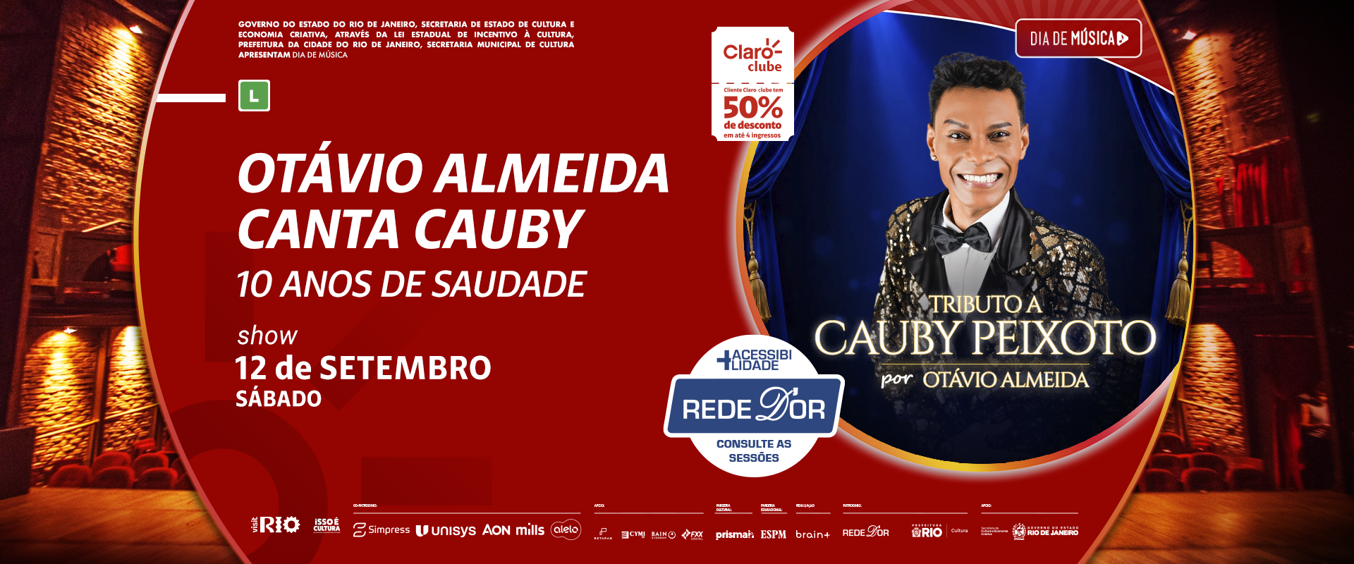 Otávio Almeida canta Cauby – 10 Anos de Saudade
