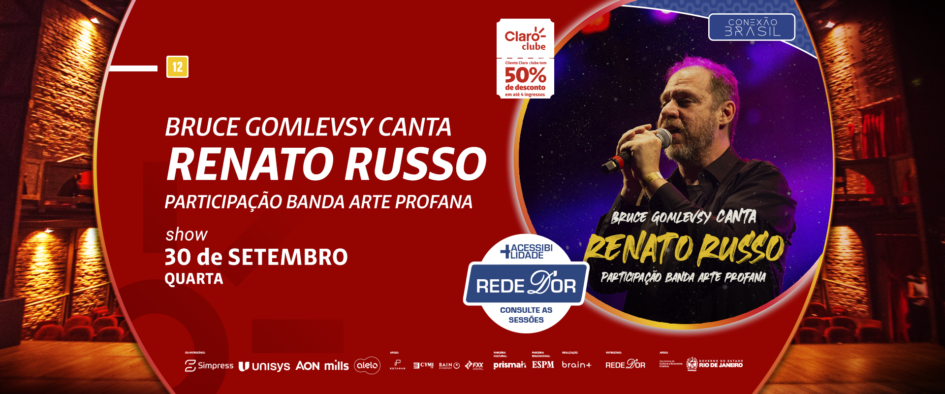 Bruce Gomlevsky canta Renato Russo