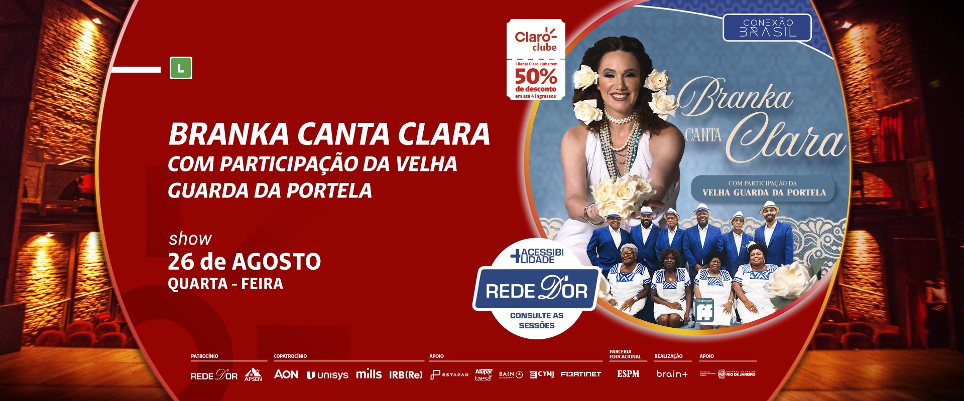 Branka Canta Clara com Participação da Velha Guarda da Porte